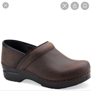Dansko professional antique brown/black